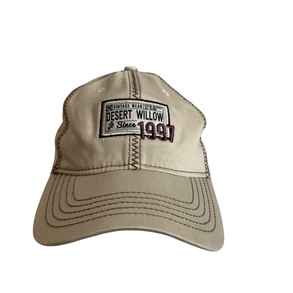 Ahead Vintage Desert Willow Since 1997 Tan Baseball Cap Classic Cut Adjustable